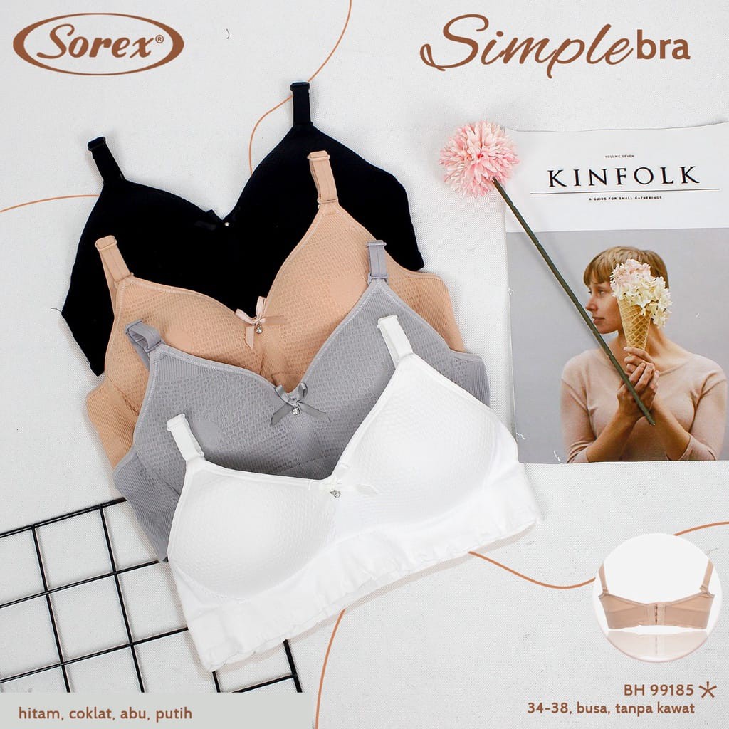 ORIGINAL BRA SOREX TERBARU SUPER SOFT DAN NYAMAN TNPA KAWAT KAIT3