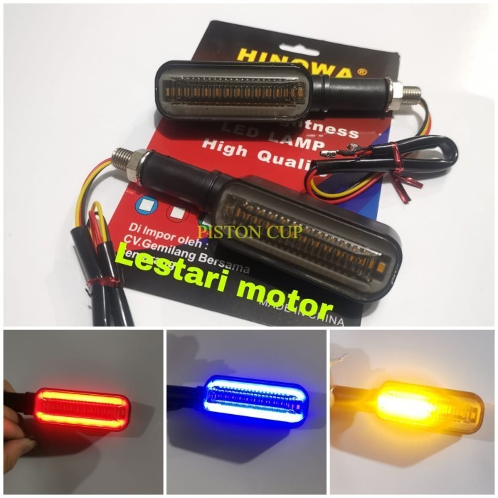 LAMPU SEN SEIN RUNNING DAN DRL SENJA AKSESORIS VARIASI UNIVERSAL MOTOR MOGE DLL ORIGINAL