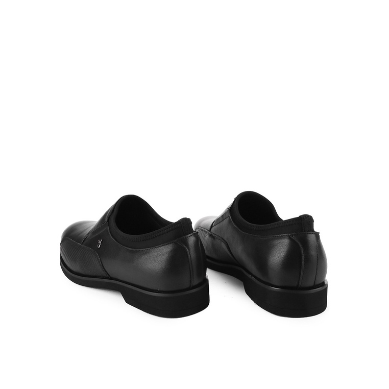 PL32 SEPATU PANTOFEL PLAYBOY PRIA ORIGINAL FORMAL KULIT ASLI HITAM