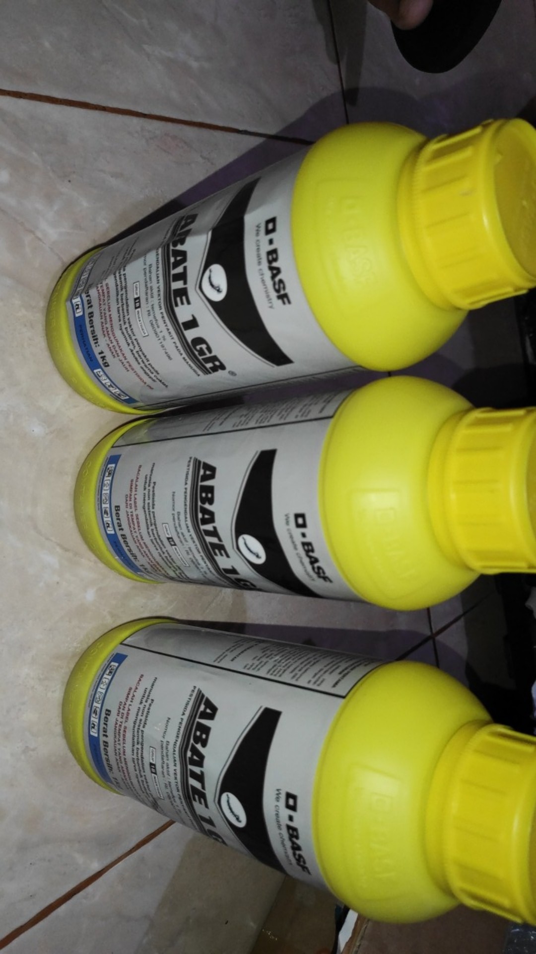 Abate 1gr 1kg Kemasan Botol Ampuh Basmi Jentik Nyamuk Dbd