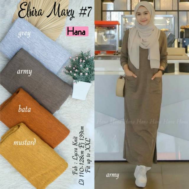 Elsira maxi, #8 & #7 & Atika by hana & Laiqa