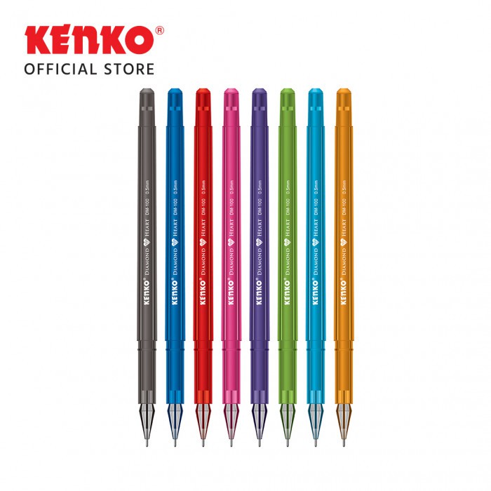

Pulpen KENKO Gel Pen DM-100S Diamond Heart