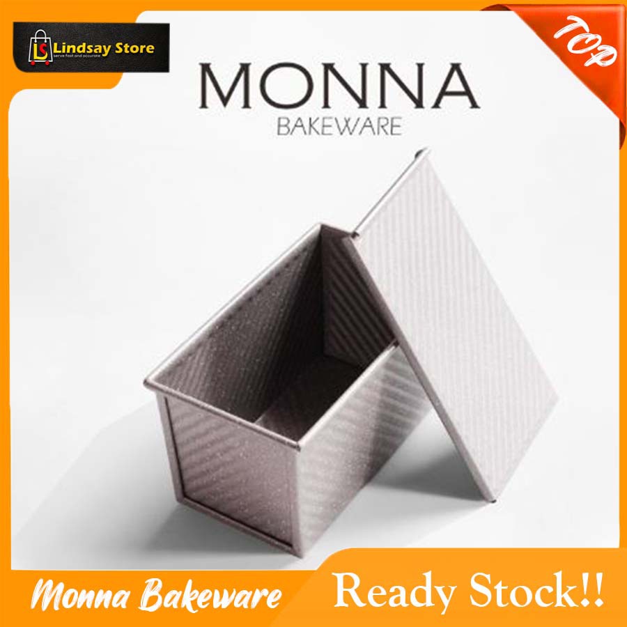 SIGNORA - TOAST BOX CETAKAN ROTI TAWAR MONNA BAKEWARE Loyang Sultan Loyang Bolu Kotak / Bulat | Pers
