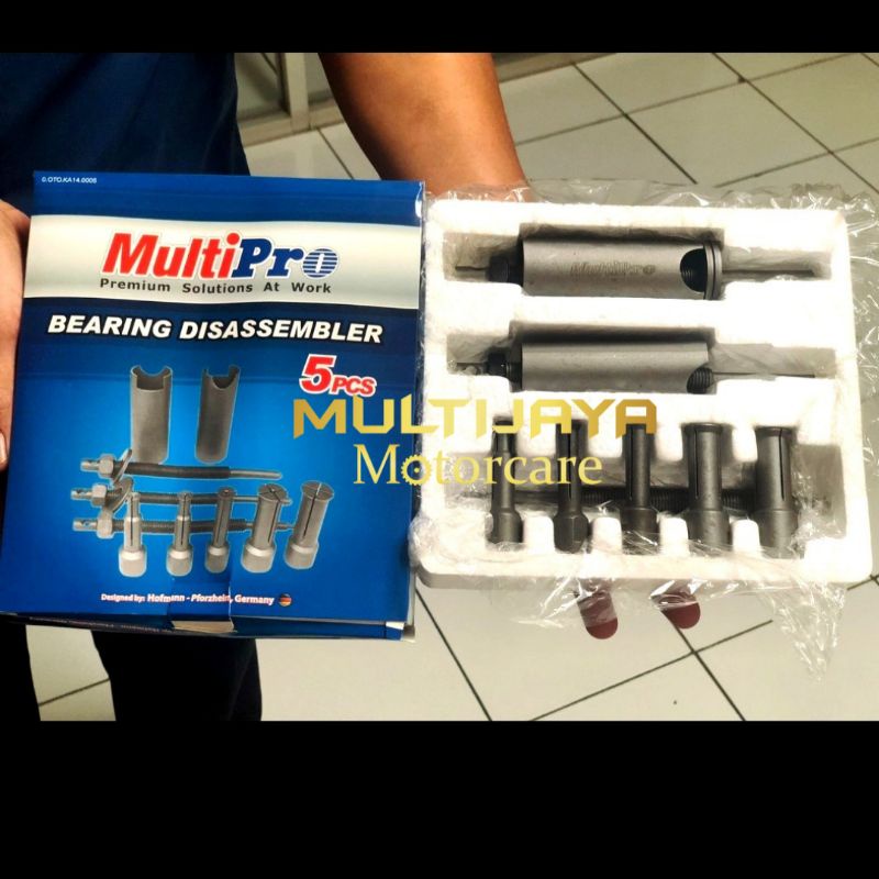 Treker Bearing Puller Set 5 pcs - Treker Lepas Pembuka Bearing Laher Tutup CVT | Disassembler