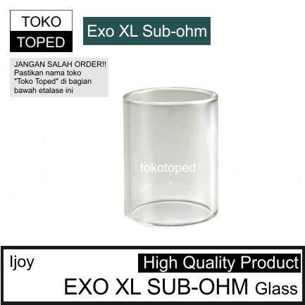 Ijoy EXO XL Sub-Ohm Replacement Glass | rdta subohm kit 360 mod