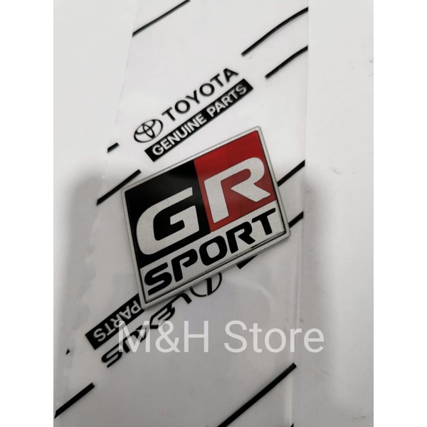 Logo GR SPORT toyota belakang original