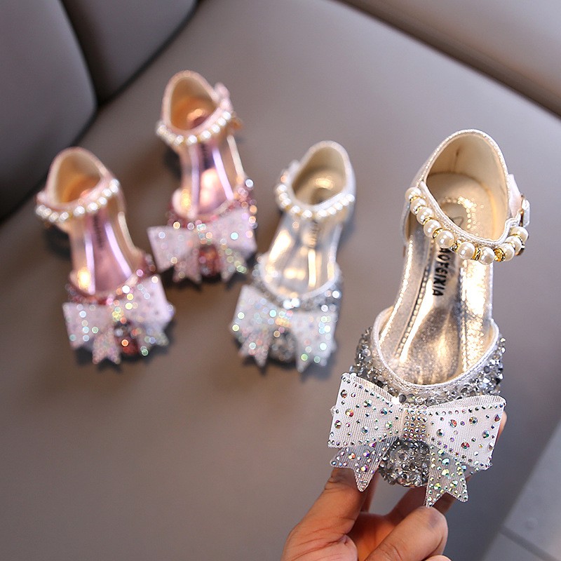 [Brandedbaby] 21-36 SEPATU PESTA ANAK PEREMPUAN IMPORT / PARTY SHOES GLITTER PITA BLING BLING