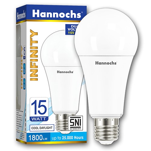 BOHLAM LED BULB Hannochs Infinity 15W Lampu LED HANNOCHS INFINITY 15 watt Putih Hannochs Infinity