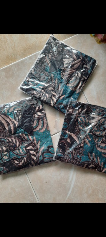 Kemeja Batik Pria Lengan Panjang Size M L Xl Xxl  Origlinal Batik Am