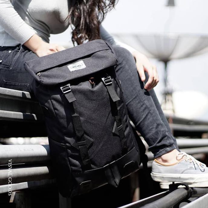Tas Ransel Backpack Laptop Visval Raga Gendong Punggung Branded Murah