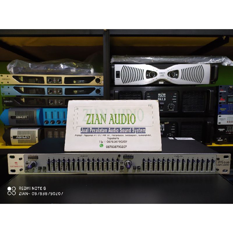 Equalizer Soundqueen 215 +sub Original