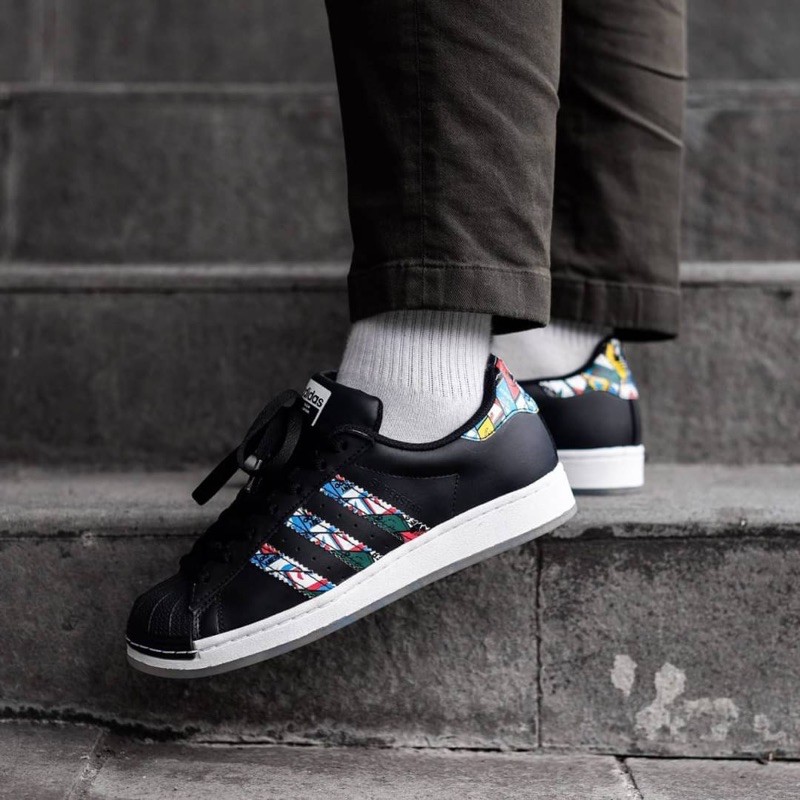 Adidas Superstar CLR Black