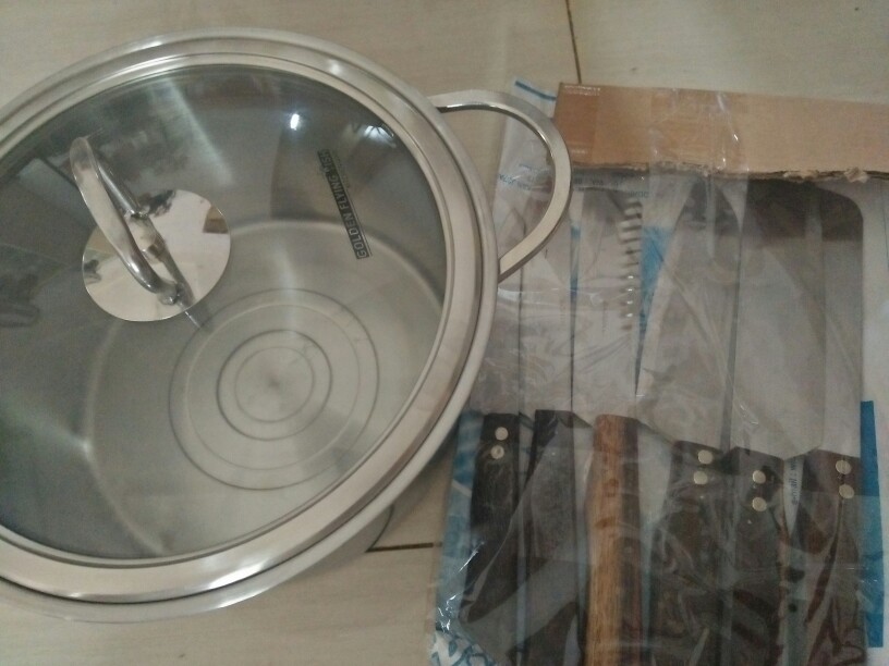 Spt0321 Panci Golden Flying Fish Stainless 21cm