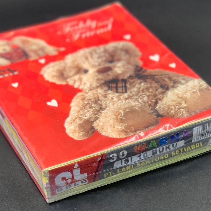 

Buku tulis AL GOLD 30lbr warna