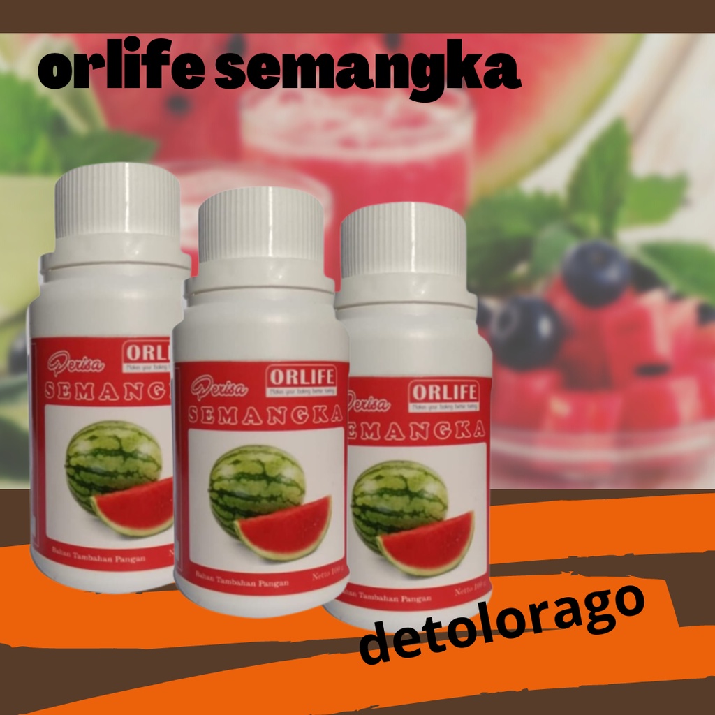 

✅Mantul ⚡ale❤ PERISA MAKANAN / PASTA MINUMAN || ORLIFE 100GR || RASA SEMANGKAN PENYEGAR MINUMAN