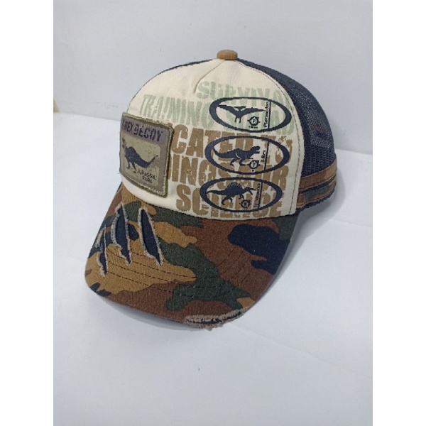Topi Jurassic park (remaja) second original