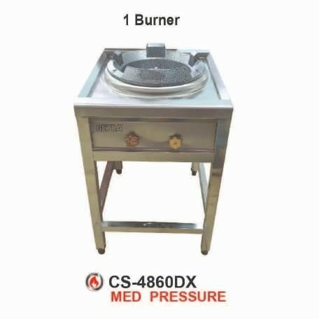 GETRA CS-4860DX KOMPOR KWALI RANGE 1 BURNER STANDAR