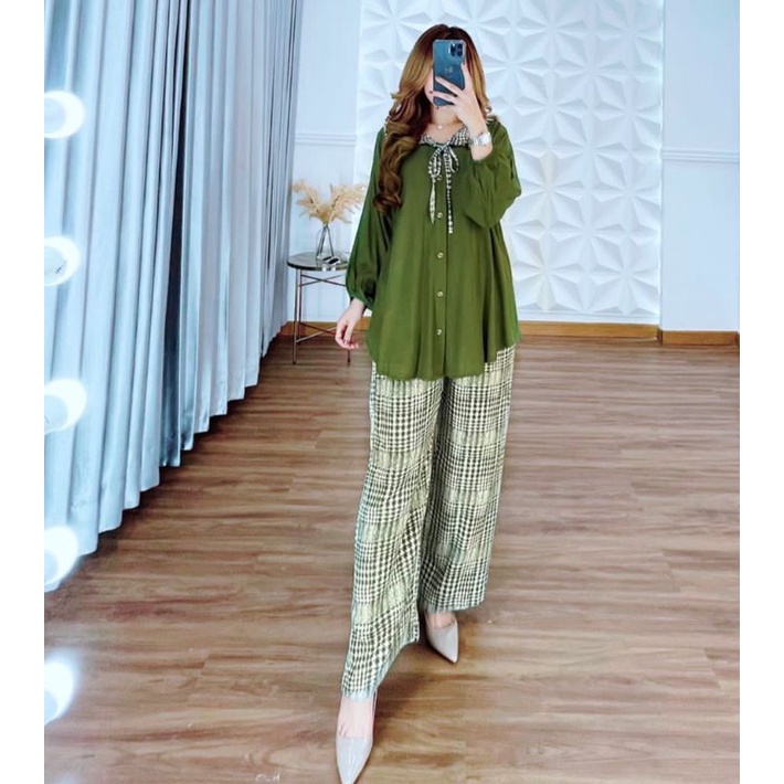 COD// CARINA SET BY DST COLLECTION // SETELAN TERBARU DST-A4