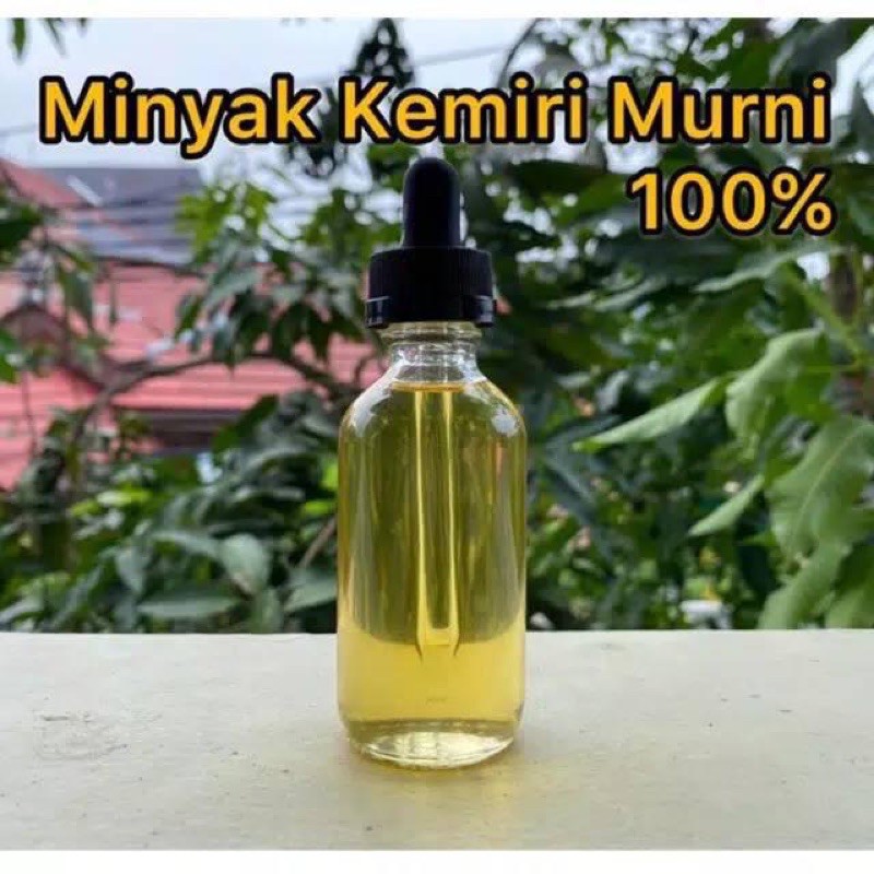 minyak kemiri murni 100%