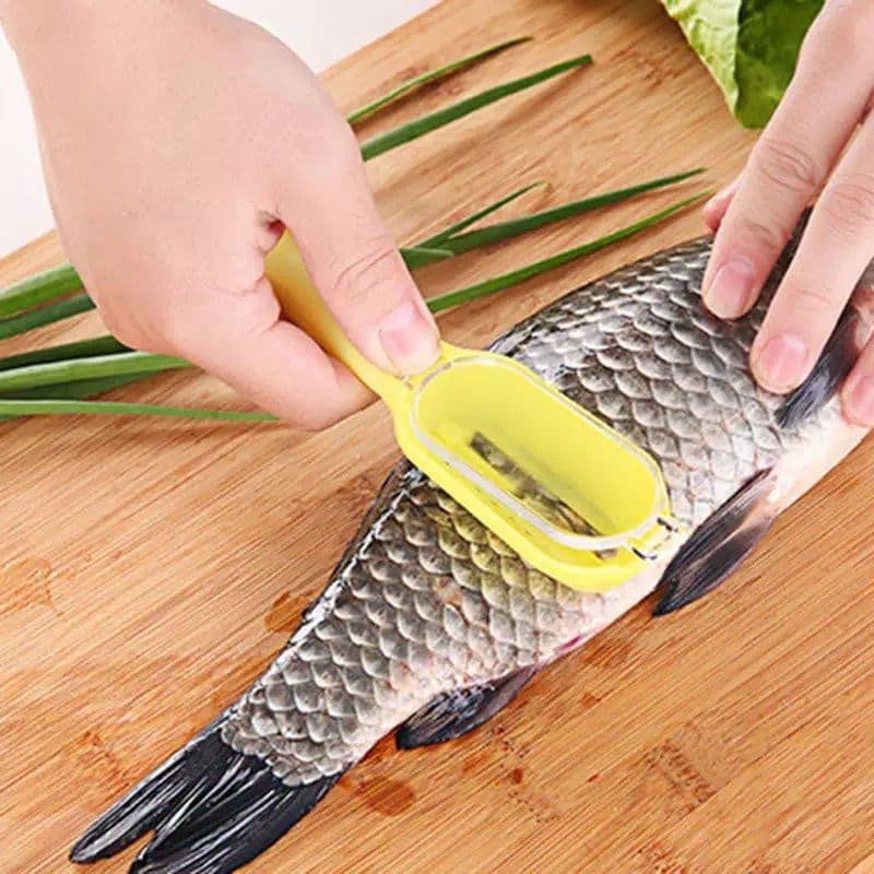 Alat Pembersih Sisik Ikan - Pisau Sisik Ikan - Killing Fish Knife