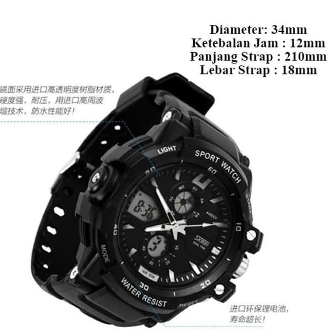 harga promo Barang bagus Jam Tangan Skmei Original Sport Anak Waterproof Anti Air 0990L -