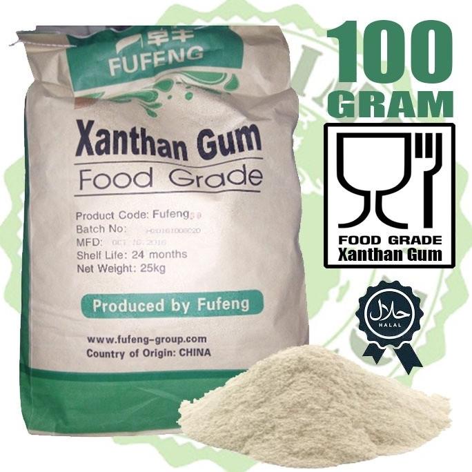 XANTHAN GUM Food Grade (Xanthan Gum,Xantan Gum,Xantham) 100gram