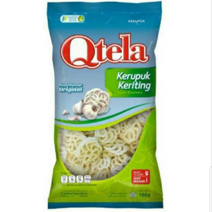 

TERBARU Indofood - Qtela Kerupuk Keriting - Siap Masak - 180 gram