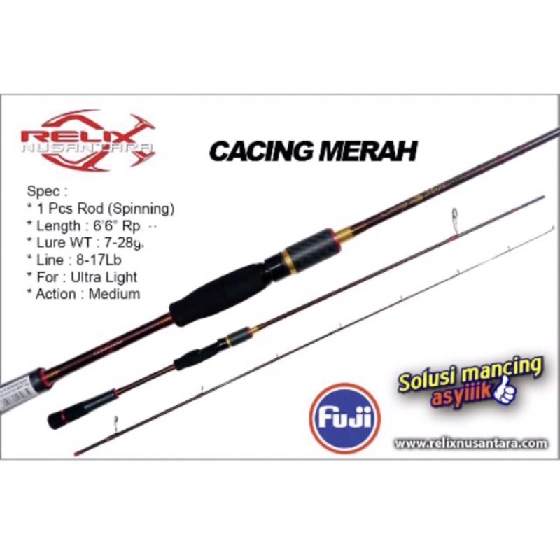 Relix Nusantara Cacing merah