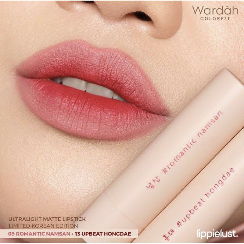 WARDAH Colorfit Ultralight Matte Lipstick KOREA Edition