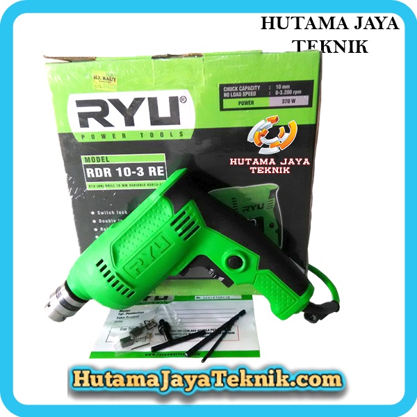 RYU Bor Listrik 10 mm Bolak Balik RDR 10-3RE