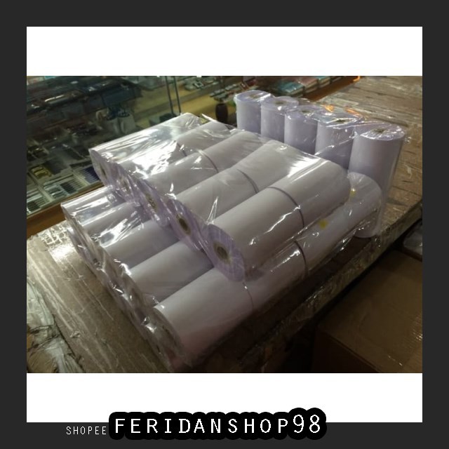 

FS313 KERTAS THERMAL KERTAS STRUK NCR ATK UKURAN 75 X 60 2PLY KERTAS STRUK KASIR BY FERIDANSHOP98