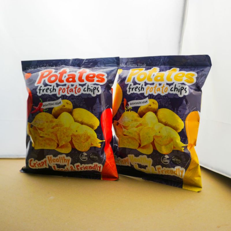 

KRIPIK POTATES (Pedas dan original)