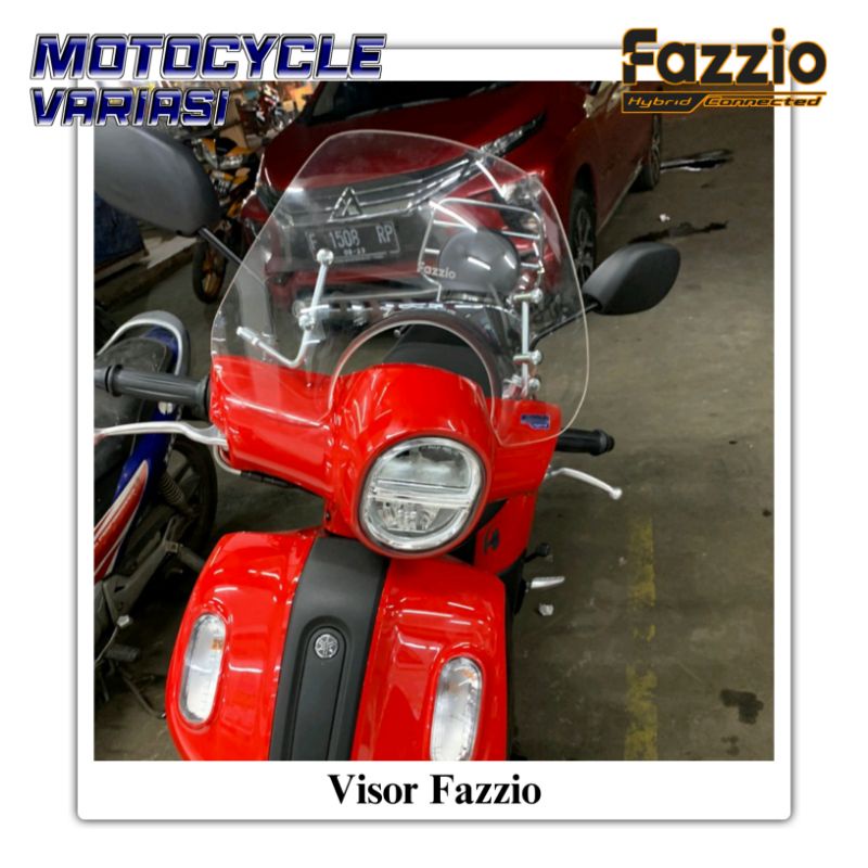 Visor Fazzio Windshield Fazzio Penadah Angin Fazzio PNP