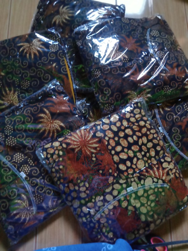 Gamis Meisya Rempel-gamis Batik Kombi Wolvice Tersedia Ukuran S,m,l,xl,xxl&xxxl Jumbo