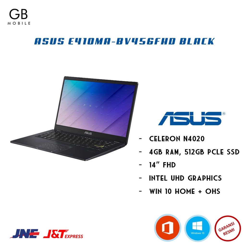ASUS E410MA-BV456FHD BLACK + OHS