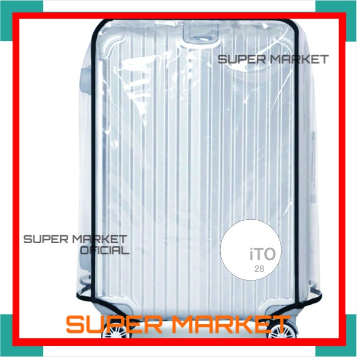 Sarung Koper Cover Koper 28 INCHI Sarung Koper Pelindung Tas Cover Transparant Sarung Koper GL203