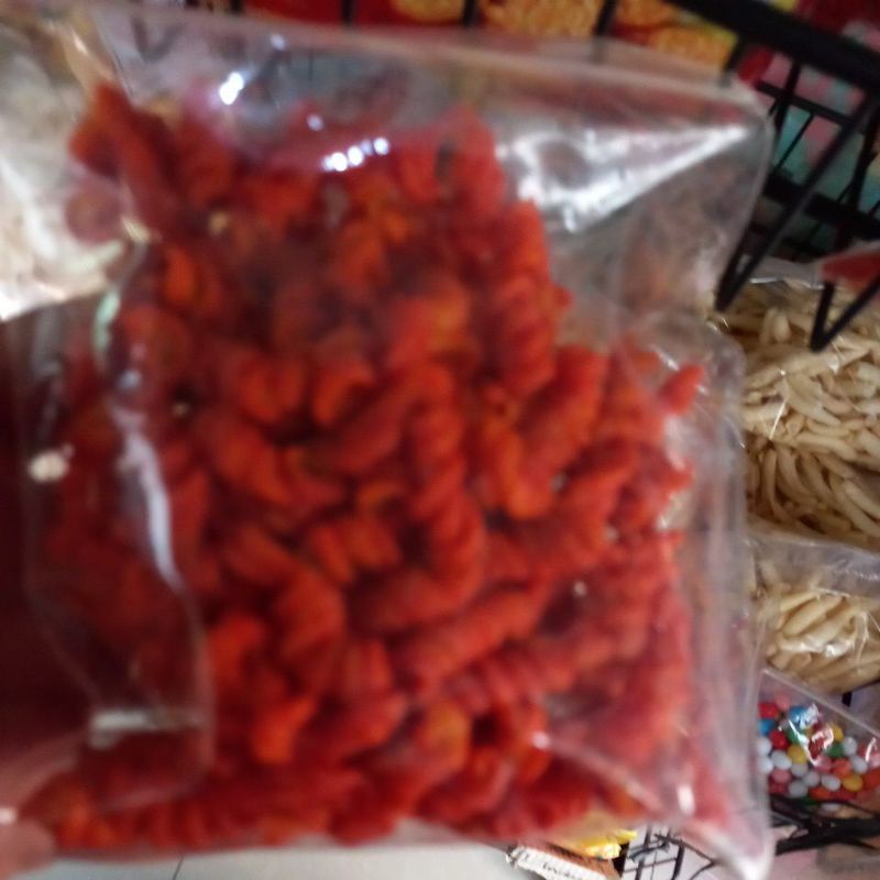 

makaroni ulir pedas