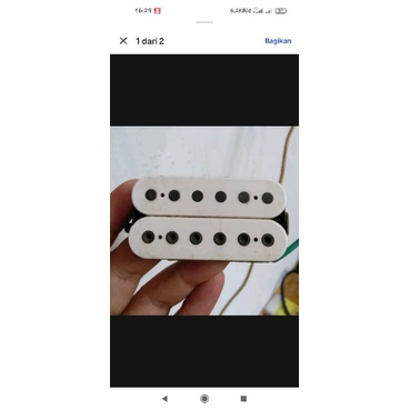 pickup inf copotan ibanez jem JR bridge