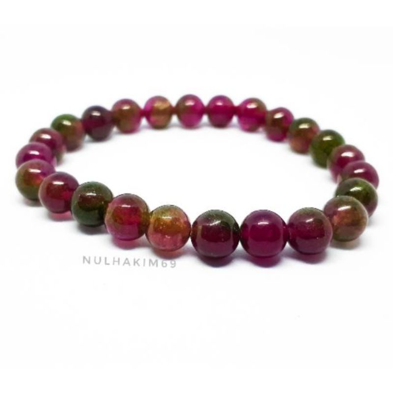 GELANG BATU NATURAL RUBY TANZANIA