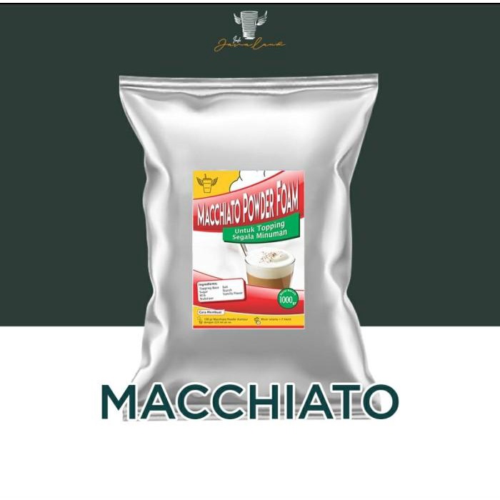 

TOPPING MACHIATO FOAM POWDER TERLARIS 1KG