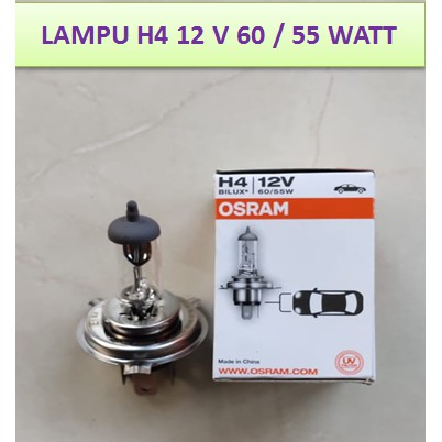 LAMPU HALOGEN H4 60/55 WATT 12 V