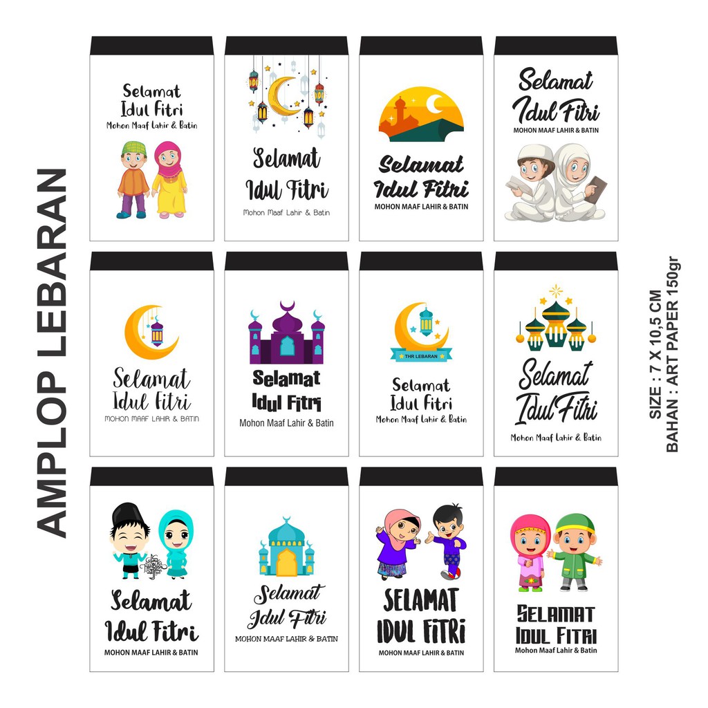 (READY STOK) AMPLOP LEBARAN MURAH SIAP PAKAI - ANGPAU LEBARAN