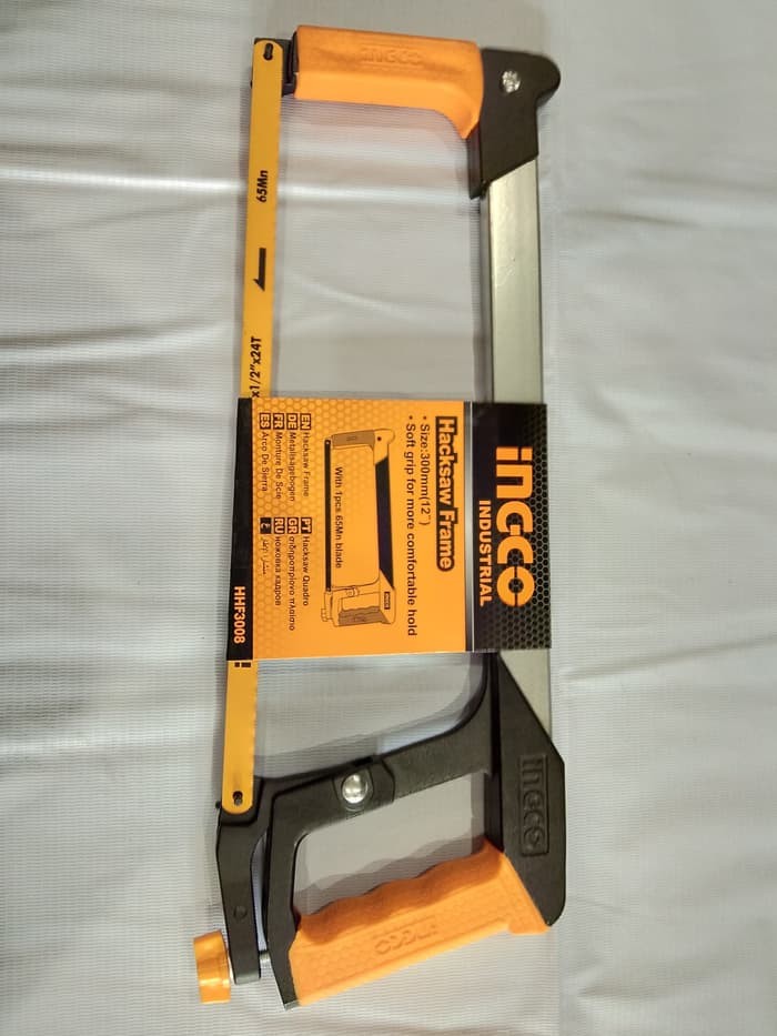 GAGANG GERGAJI BESI 12&quot; / HACKSAW FRAME 12 &quot; INDUSTRIAL INGCO HHF3008