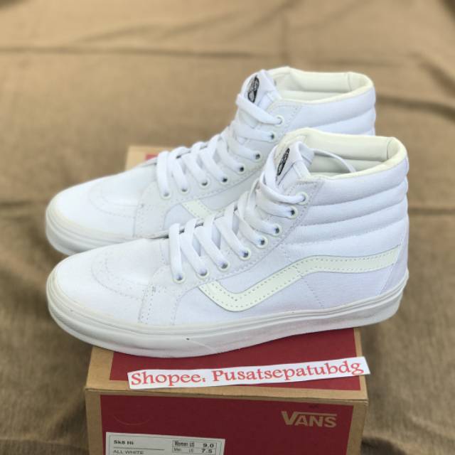 Obral Vans Premium Sk8 High Full White