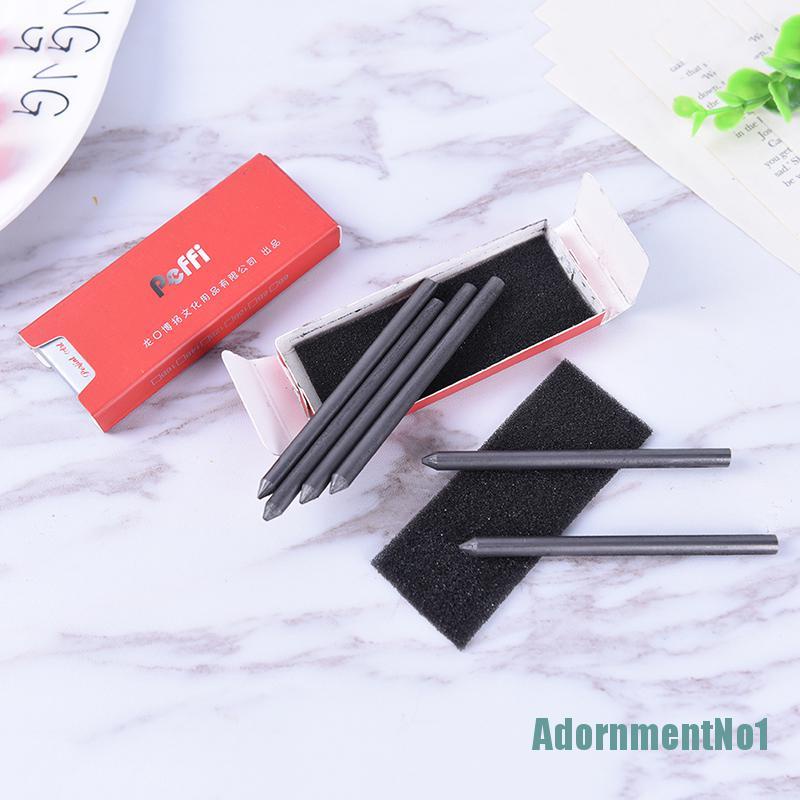 (AdornmentNo1) 6pcs / 1 Holder Pensil Mekanikal 5.6mm HB 2B 4B 6B 8B