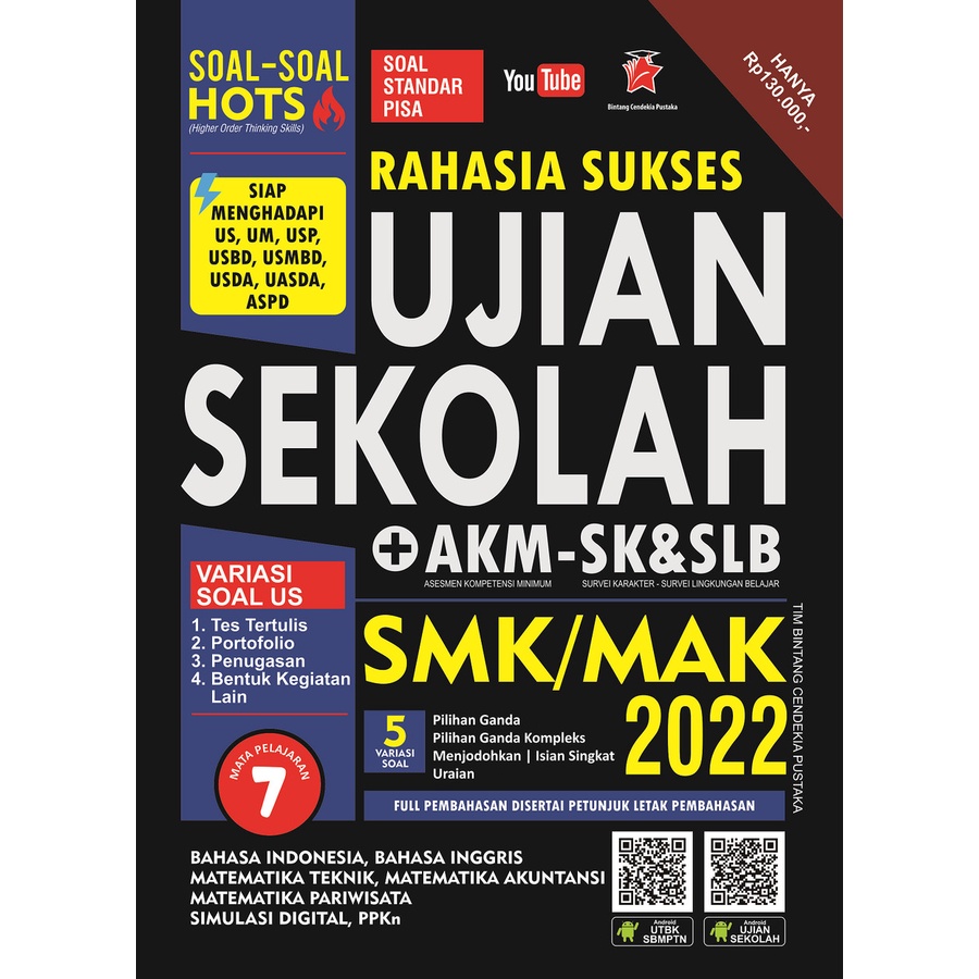 RAHASIA SUKSES UJIAN SEKOLAH + AKM SMK/MAK 2022