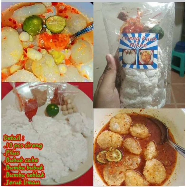 

cireng banyur/cireng kuah pedas