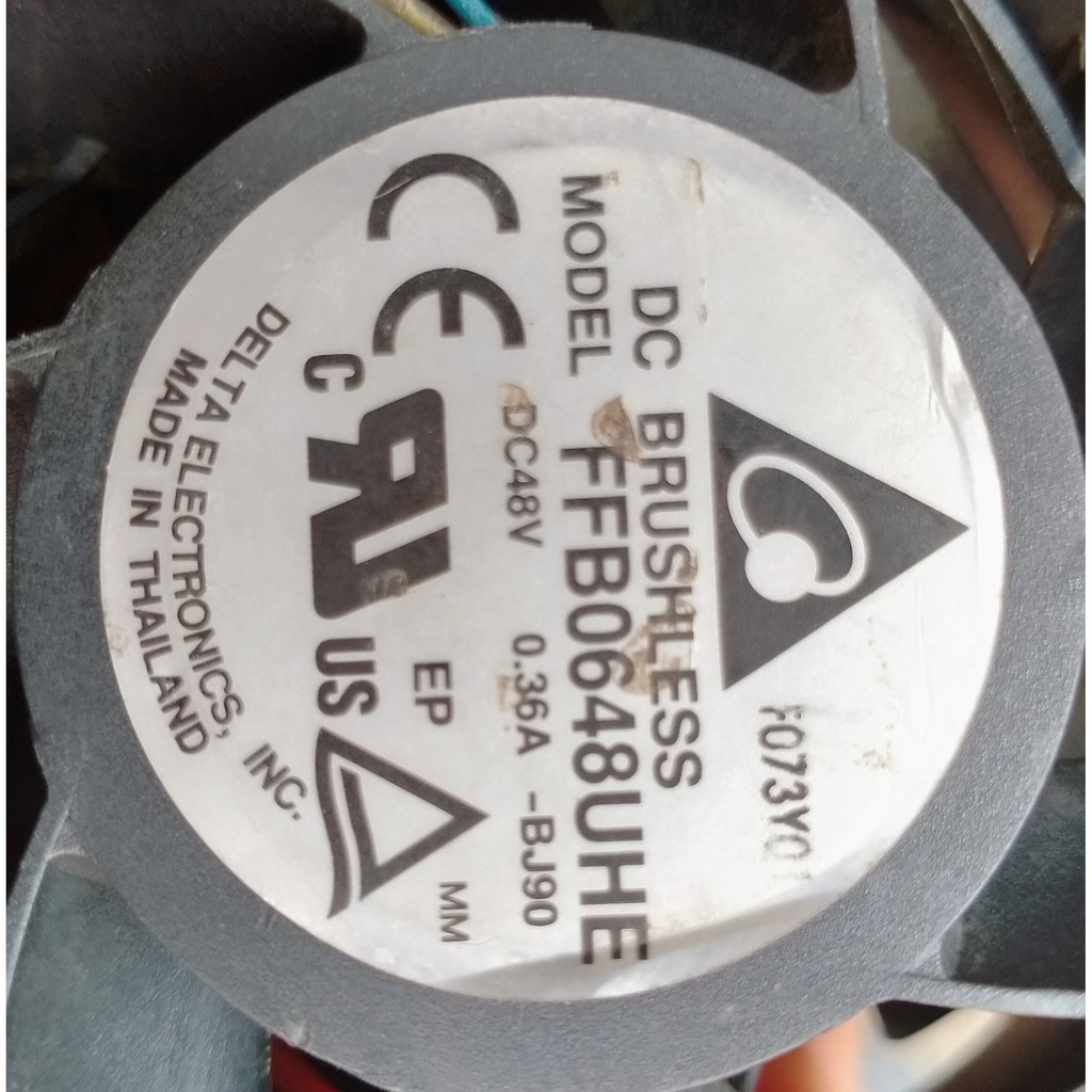 Fan DC Brushless 48v