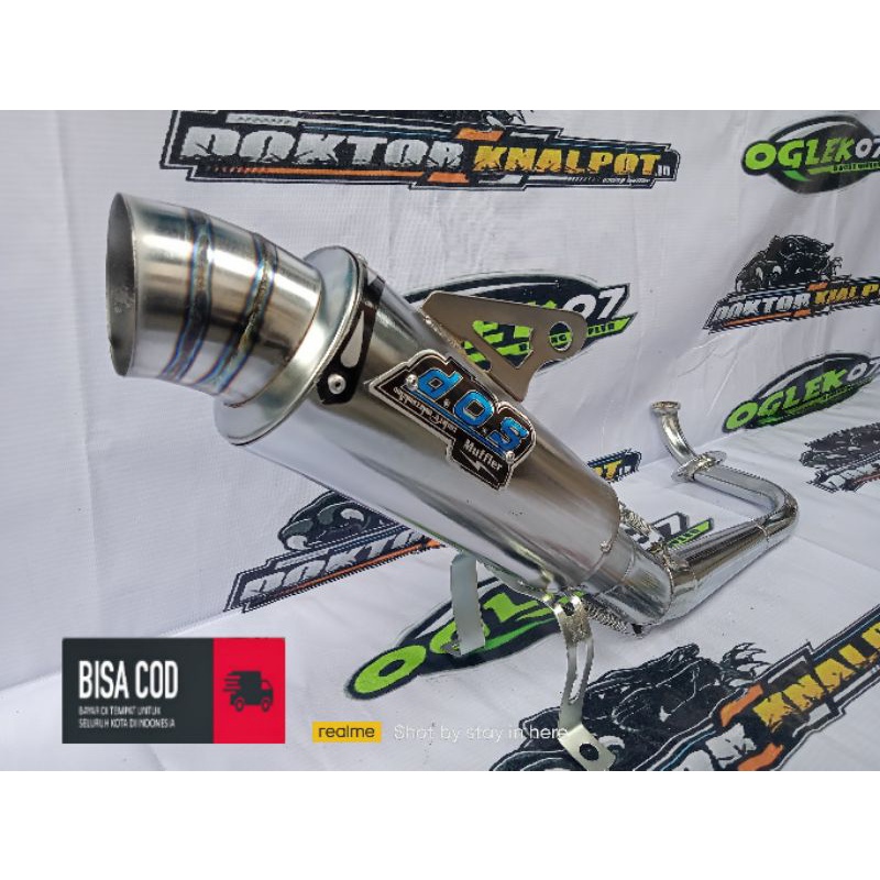 KNALPOT DOS RACING SCOOPY / BEAT / GENIO / SPACY