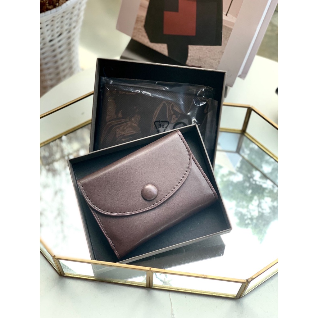 [7.7 Boombastis Sale⚡] - DOMPET WANITA CK878 CK MINI WILLOW FRONT FLAP WALLET PREMIUM IMPORT